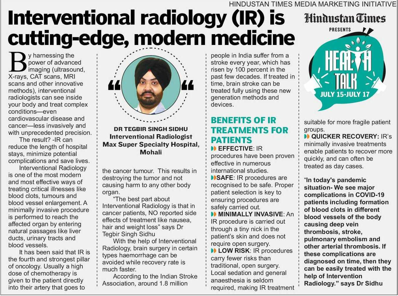 interventional radiologist in chandigarh